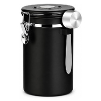Stainless Steel Canister 1.8 Litre with Measuring Spoon